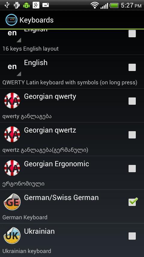 German Keyboard for iKey截图3