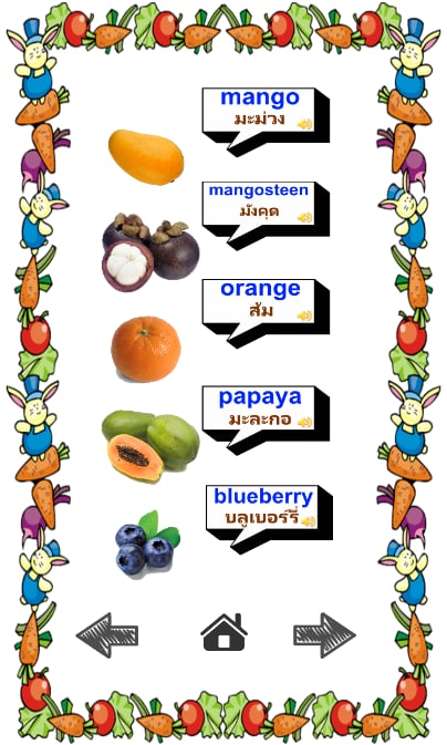 Learn Fruits for kids截图2