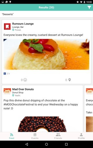 Food,Restaurant, Event updates截图6