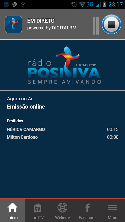 Rádio Positiva Luxemburgo截图1