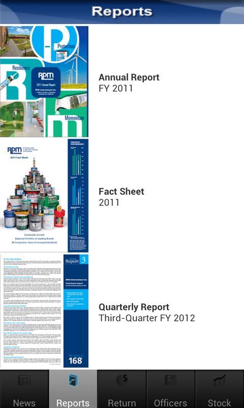 RPM Investor Relations截图4