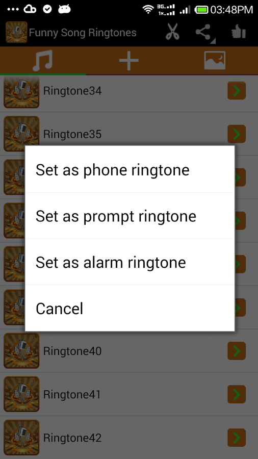 搞笑歌曲铃声截图2
