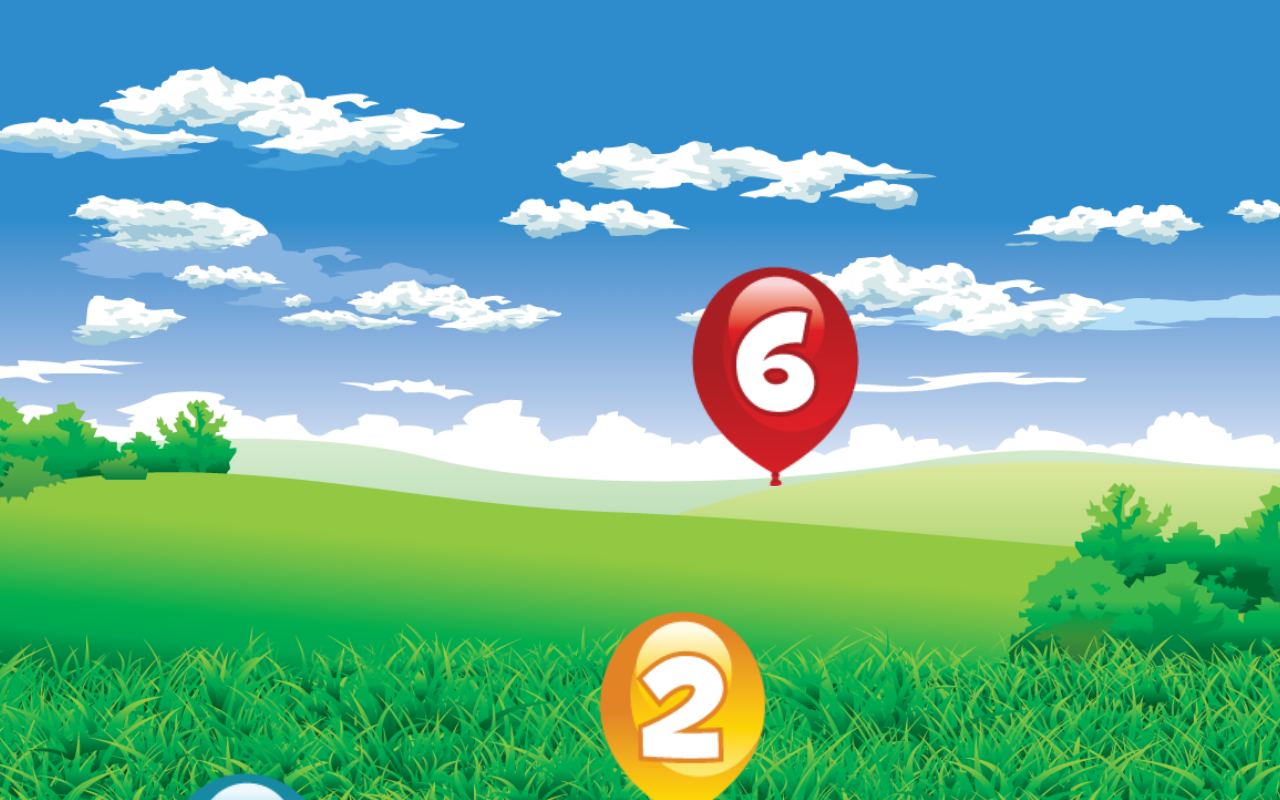 Number Balloon Pop截图3