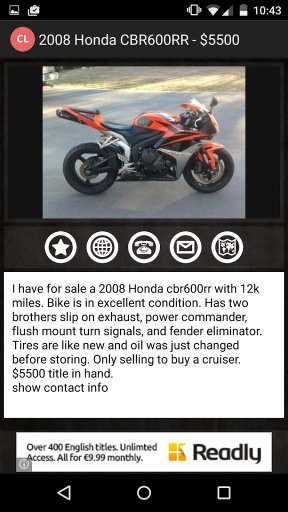 Simple Craigslist For Android截图2