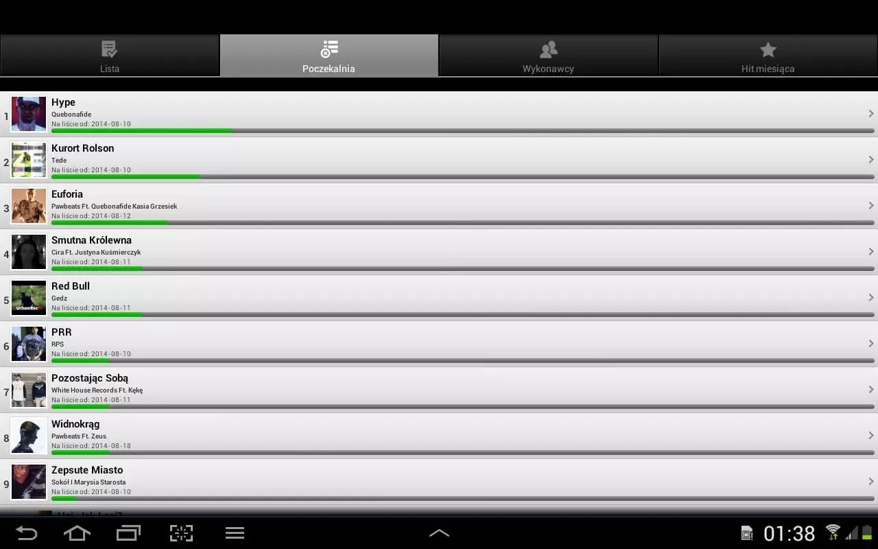 Polski Hip Hop Lista Prz...截图7