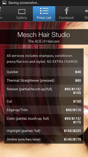 Mesch Hair Studio截图2