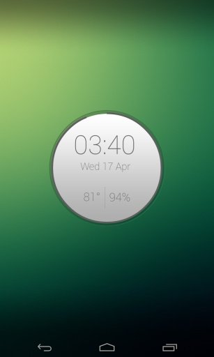 Elegance Clock UCCW Skin截图2