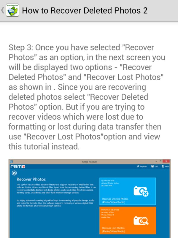 Easy Photo Recovery Guid...截图1