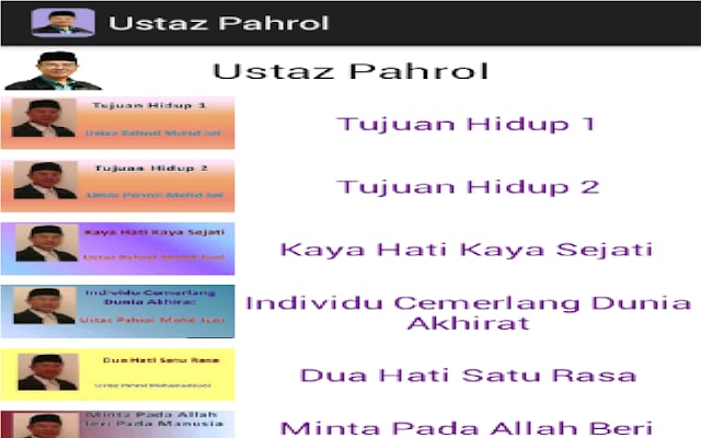 Ustaz Pahrol截图2