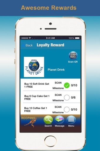 Roopons Coupons&amp; Reward截图1