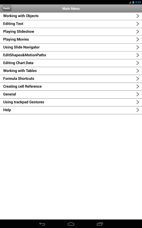 Shortcuts for Keynote截图3