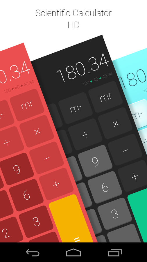 Scientific Calculator HD截图6