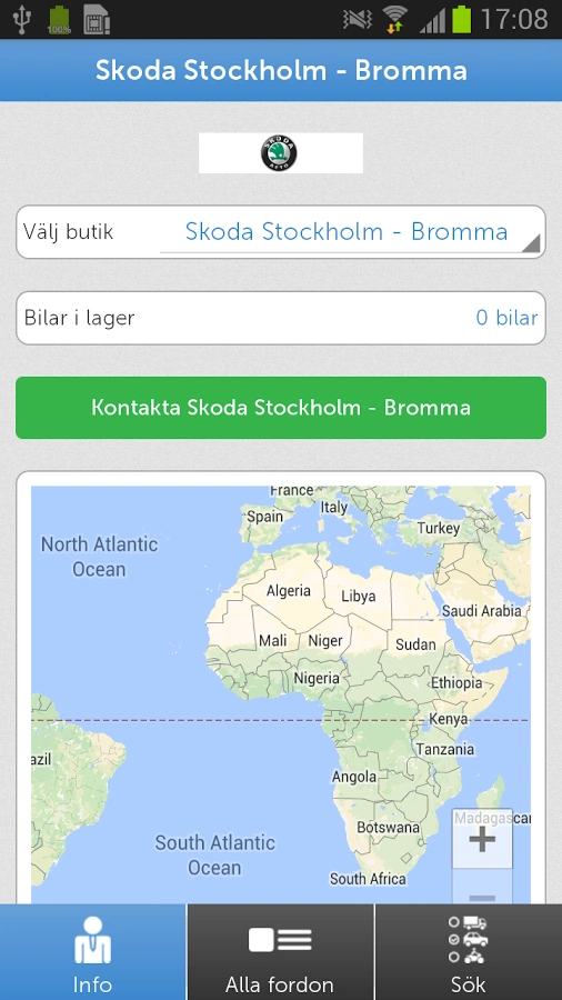 Skoda Stockholm截图1