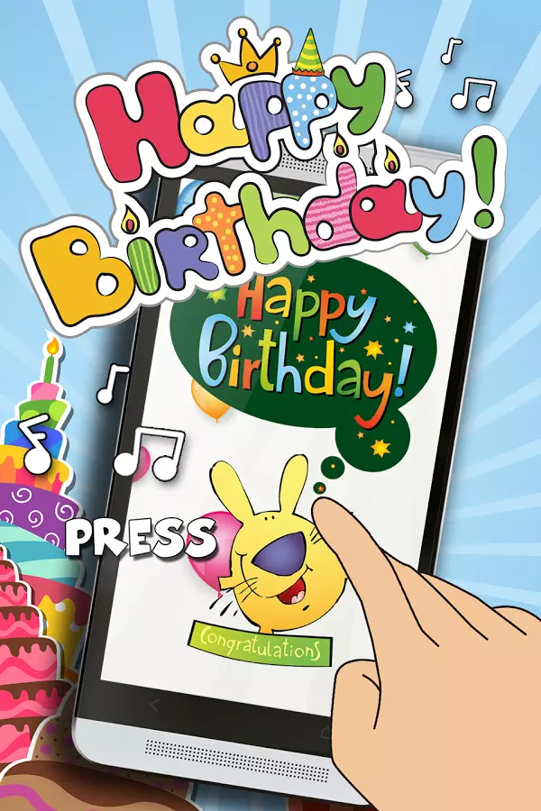 Happy birthday sound cards截图2