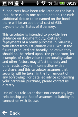 Babbé Guernsey Property Costs截图5