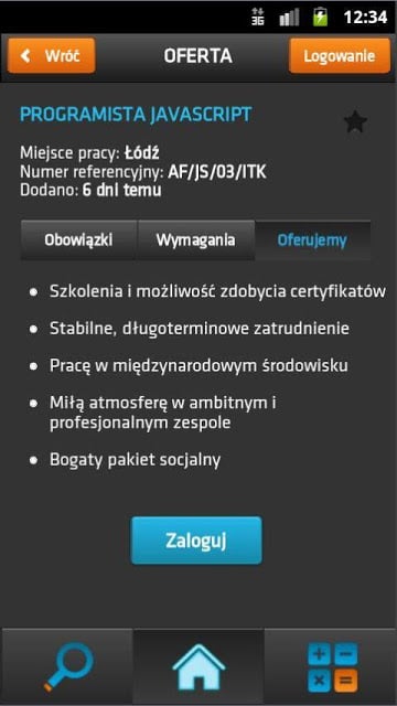 IT Kontrakt oferty pracy截图1