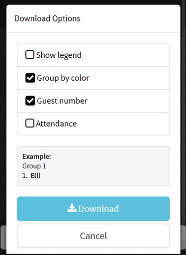 Simple Guestlist Classic截图4