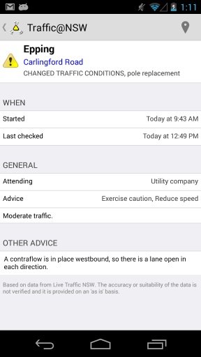 Traffic@NSW截图6