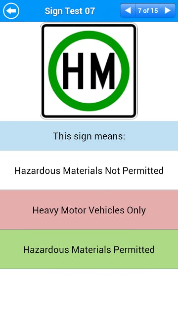 Motorcycle Permit Test Lite截图6