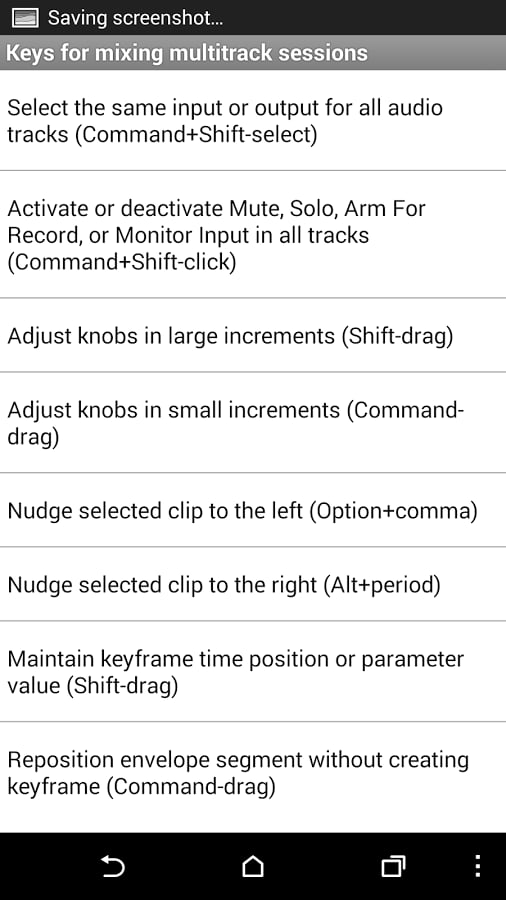 Adobe Audition Shortcuts截图11