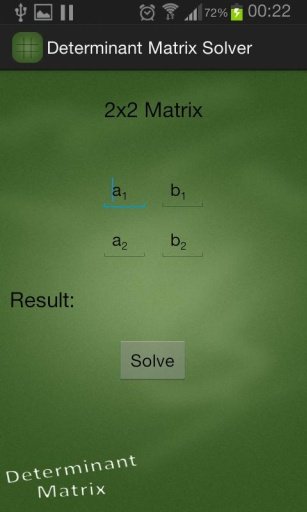 Determinant Matrix Solver截图1