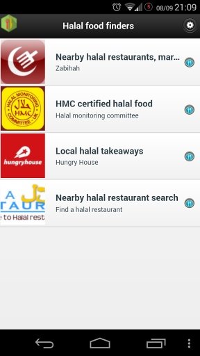 Halal restaurants finder截图1