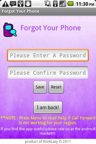 Forgot Your Phone截图2