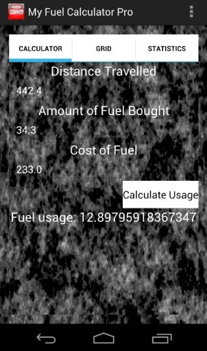 My Fuel Calculator Pro截图2