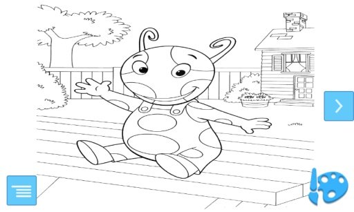 Funny Paint - Backyardigans截图1