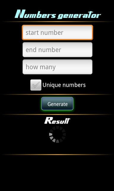 Number Generator Pro截图2