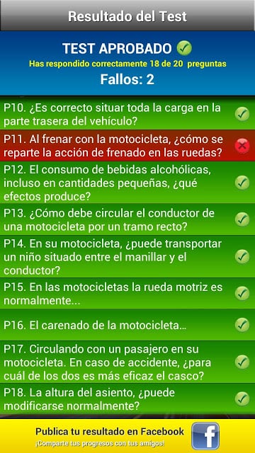 Test Motocicleta A1/A2 GRATIS截图2