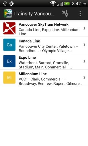 Trainsity Vancouver截图6