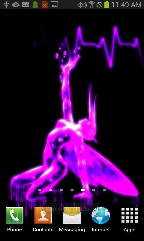 Purple Fairy Live Wallpa...截图2