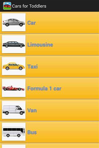 Cars for Toddlers截图3