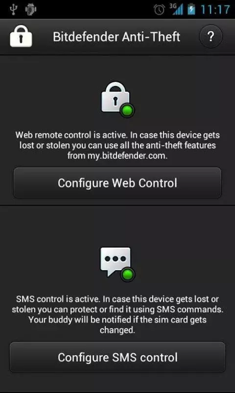 Bitdefender Anti-Theft截图1