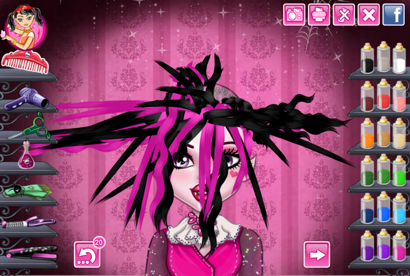 Monster Hair Styles截图3