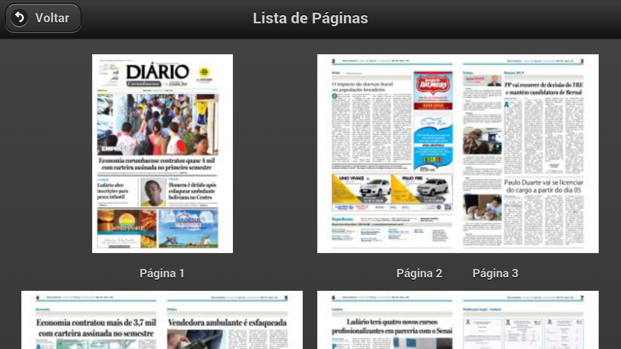 Jornal Diário Corumbaense截图2