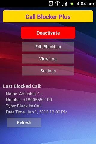 呼叫拦截 Call Blocker Plus截图3