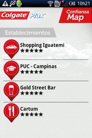 Confianza Map – Colgate Plax截图3