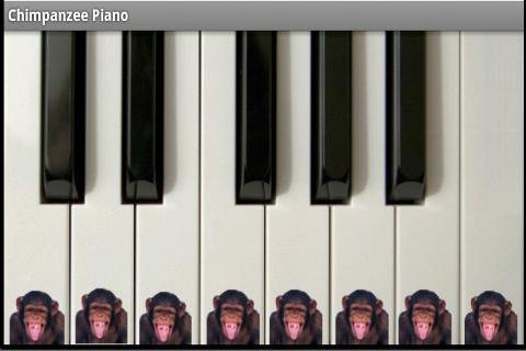 Chimpanzee Piano Free截图1