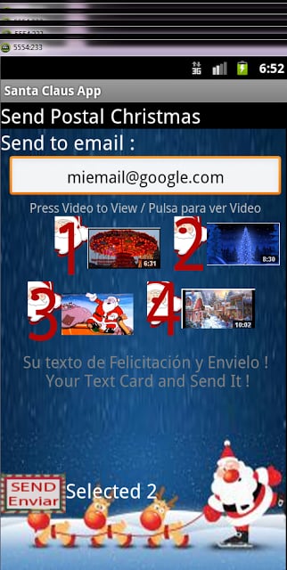 Papa Noel App截图5