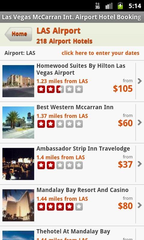 Hotels Near Las Vegas Ai...截图1