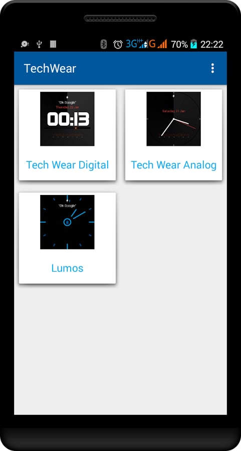 Tech Wear Watch Faces截图5