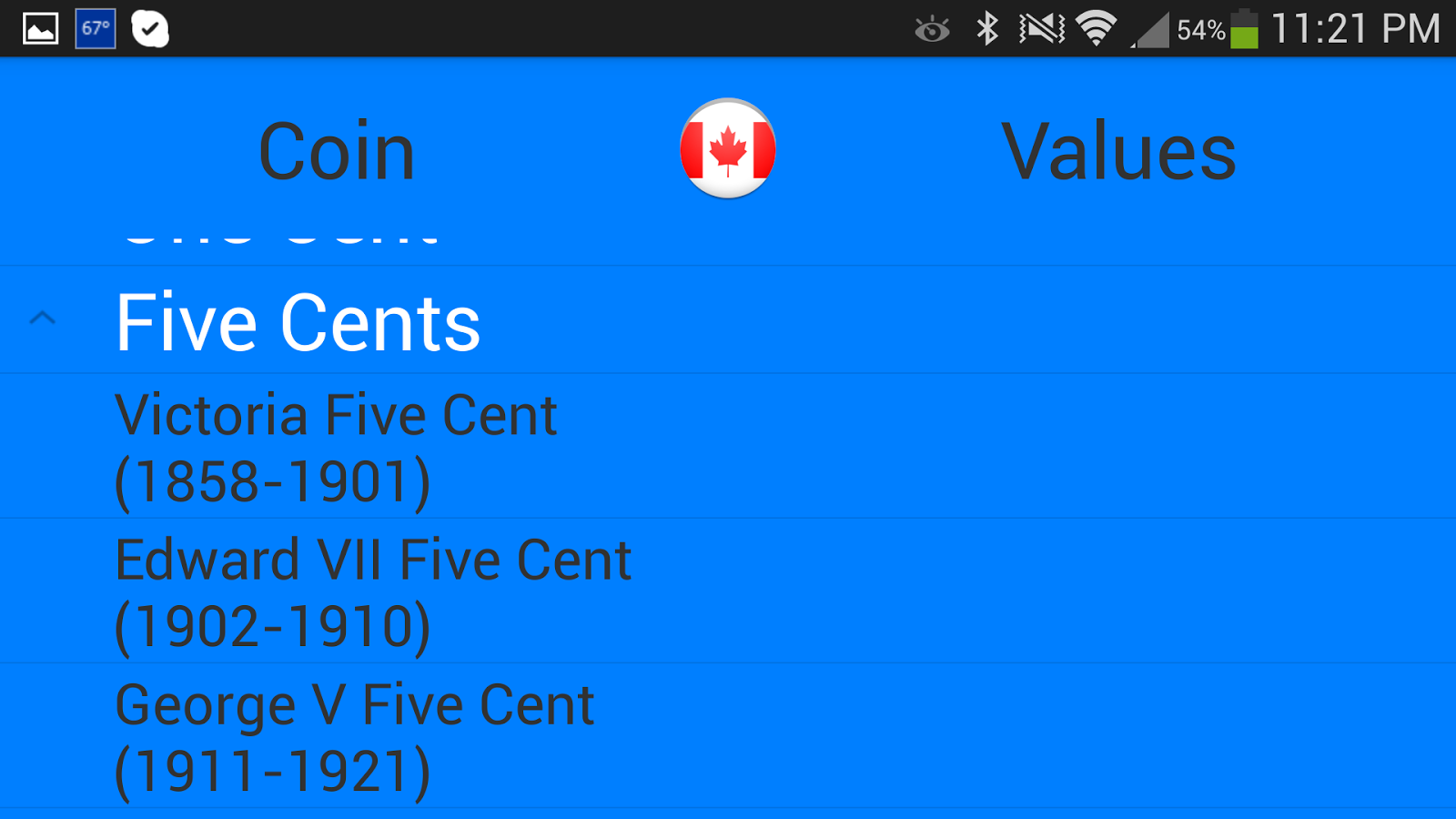 Canada Coin Price Guide截图2