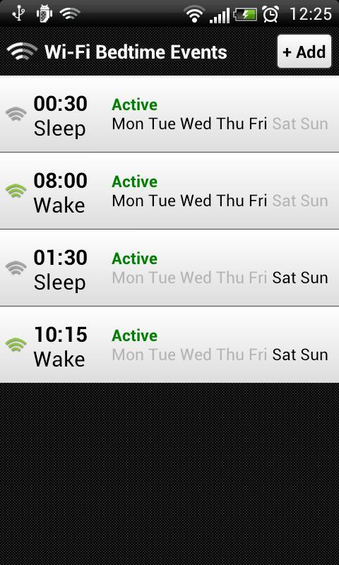 Wi-Fi Bedtime截图4