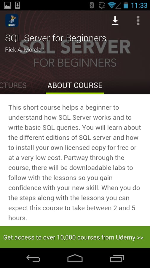 Beginners SQL Tutorials截图3