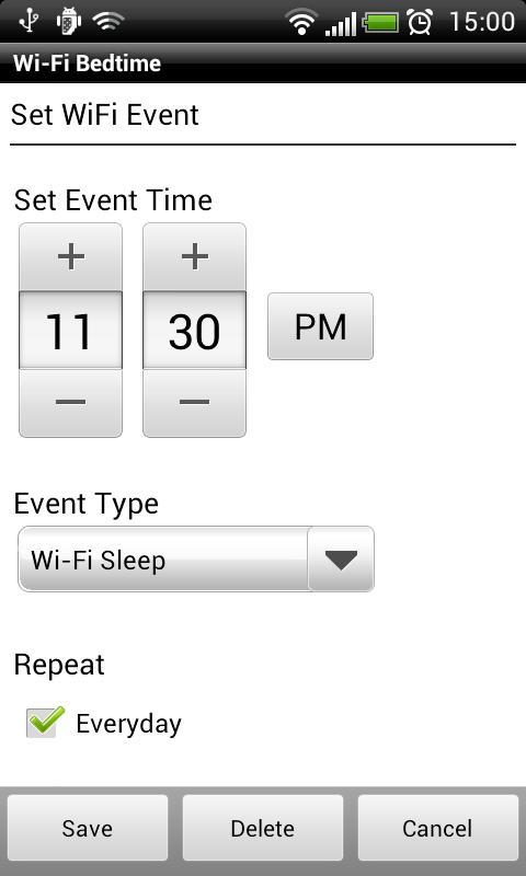 Wi-Fi Bedtime截图5