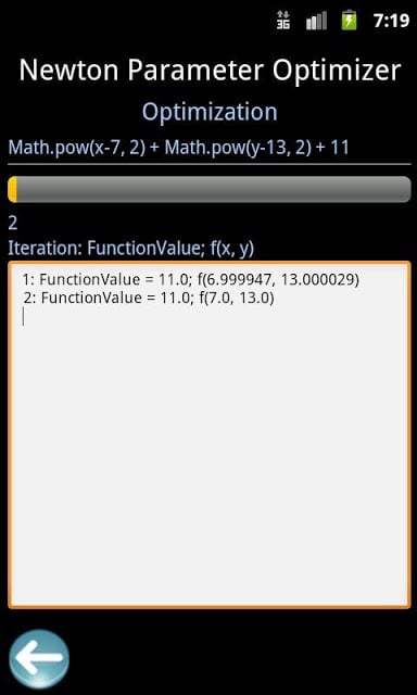 Newton Parameter Optimizer截图3