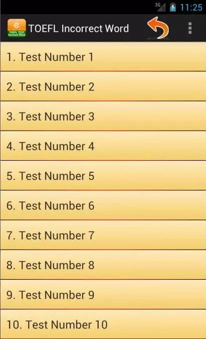 TOEFL Incorrect Word截图4