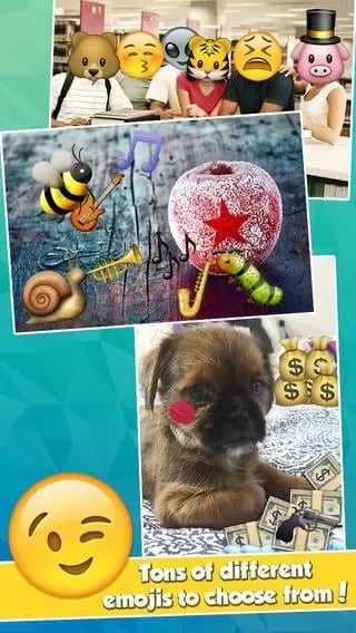 Emoji Camera Stickers Ma...截图3